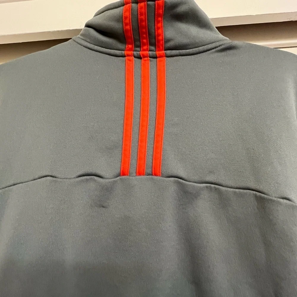 Mens Adidas Half Zip Sweatshirt Dry fit
